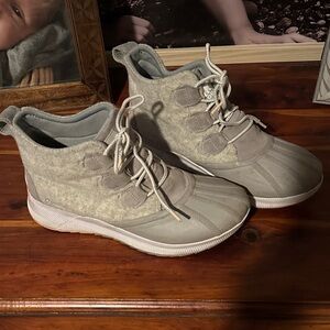 Sorel Gray Lace-Up High-Tops